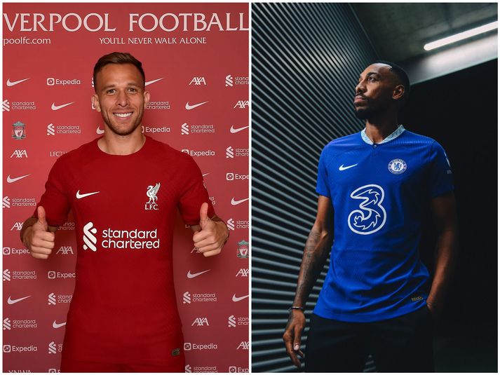 Artur Melo er mættur til Liverpool og Pierre-Emerick Aubameyang er genginn til liðs við Chelsea.