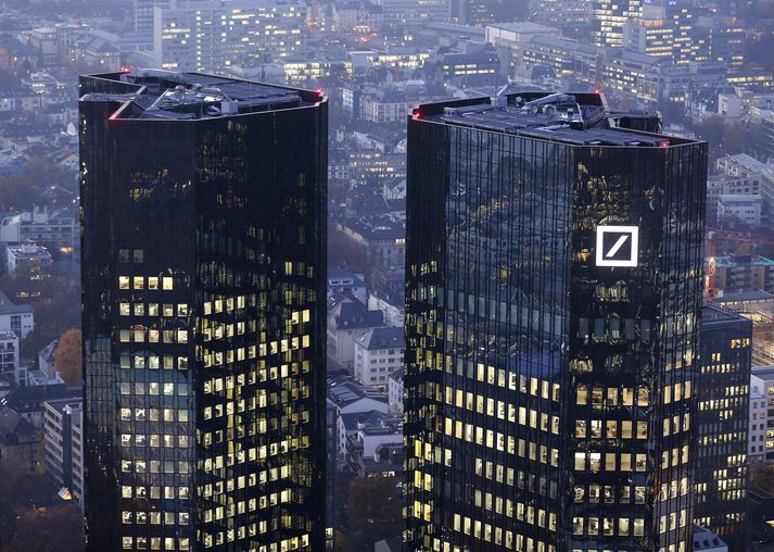 Höfuðstöðvar Deutsche Bank í Frankfurt.