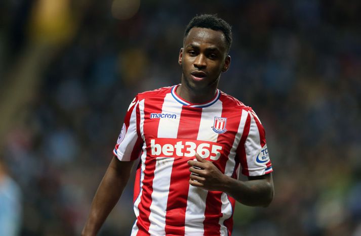 Berahino í leik með Stoke