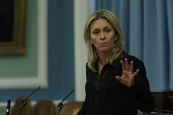 Þorgerður Katrín Gunnarsdóttir.