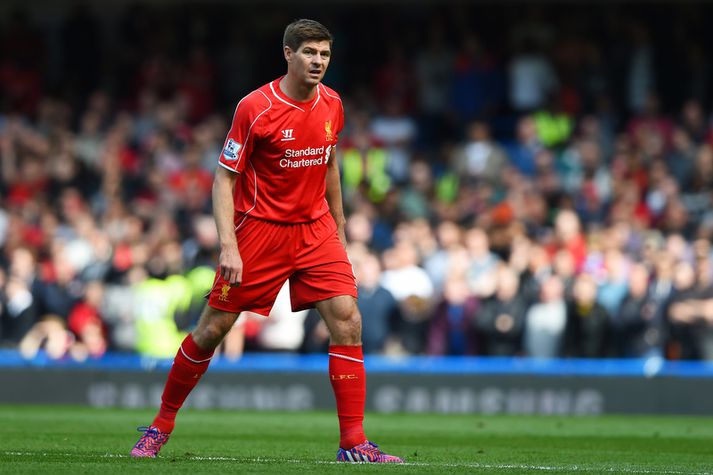 Steven Gerrard er á förum.