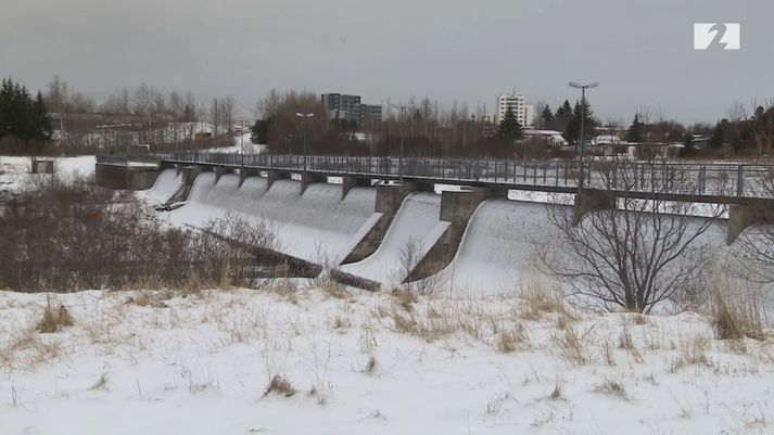 Árbæjarstífla. Orkuveitan kynnir þrjá valkosti um framtíð hennar.