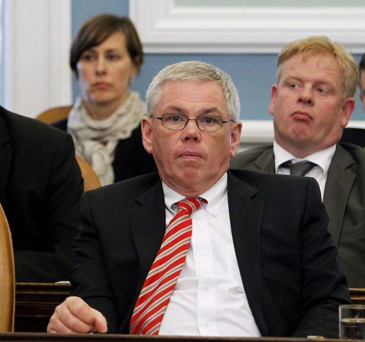 Kvöldfundur var á Alþingi í gær enda styttist í að þingið fari í sumarfrí.