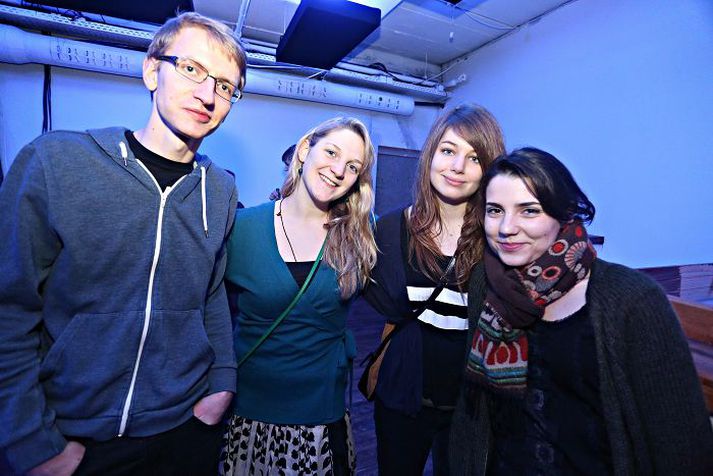 Julius, Katarina, Marie og Sabina.