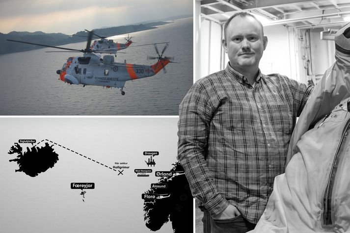 Eiríkur Ingi Jóhannsson komst einn lífs af þegar Hallgrímur SI-77 sökk við Noregsstrendur í janúar 2012. Slysið er rifjað upp í nýjustu Útkallsbók Óttars Sveinssonar.