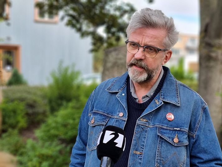 Gunnar Smári Egilsson, formaður framkvæmdastjórnar Sósíalistaflokks Íslands.