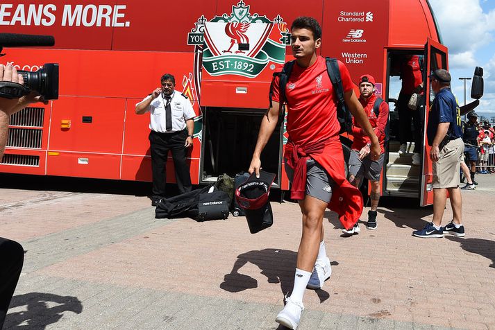 Pedro Chirivella er með Liverpool í Bandaríkjaferðinni.