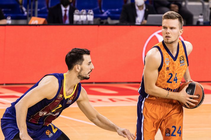 Martin í leik gegn Barcelona fyrr á tímabilinu.