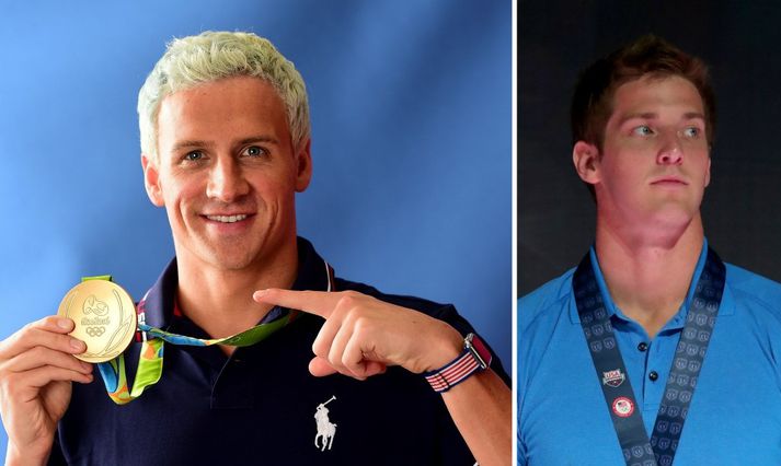 Ryan Lochte og James Feigen.