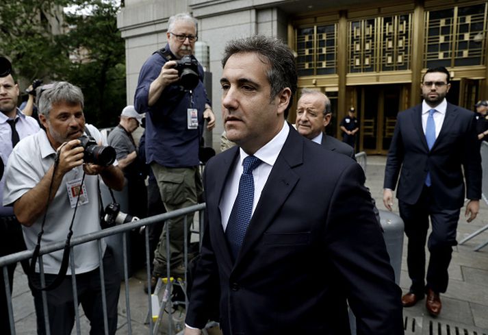 Michael Cohen hefur reynt að redda ýmsu fyrir forsetann.