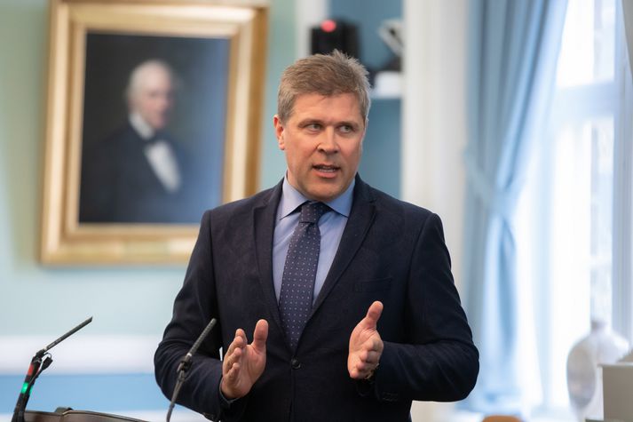 Bjarni Benediktsson er fjármálaráðherra.