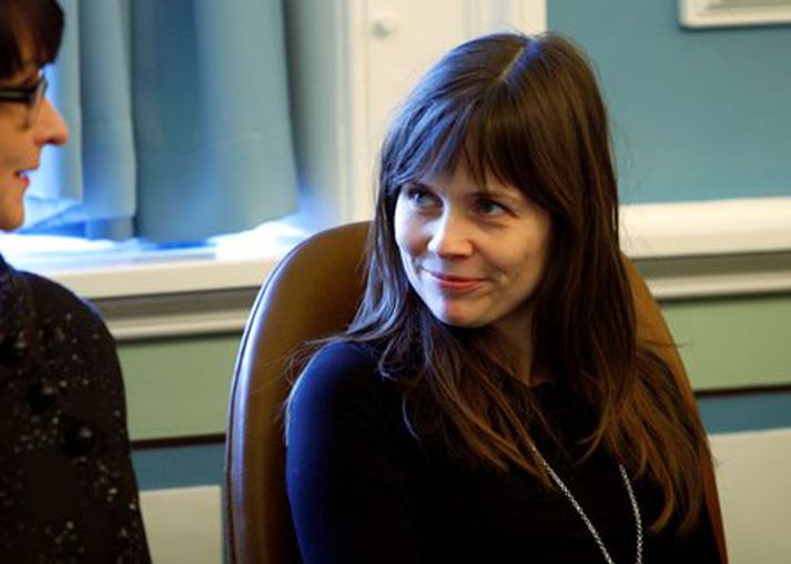Katrín Jakobsdóttir er á móti því að loka háskólum. Mynd/ Vilhelm.
