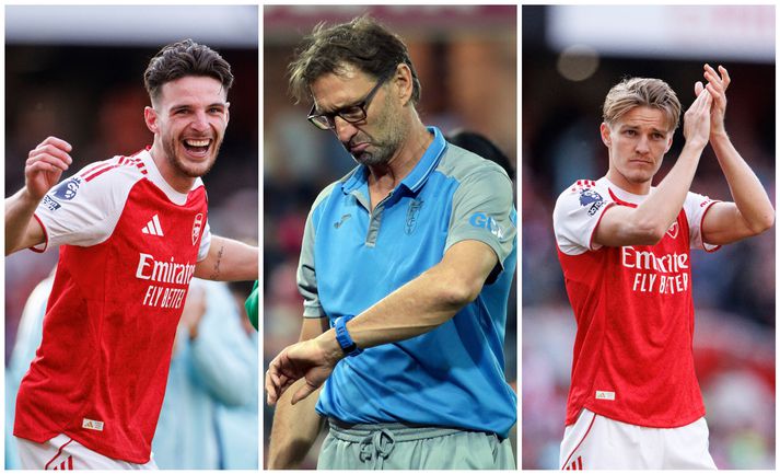 Tony Adams vill að Declan Rice sé fyrirliði Arsenal en ekki Martin Ödegaard.