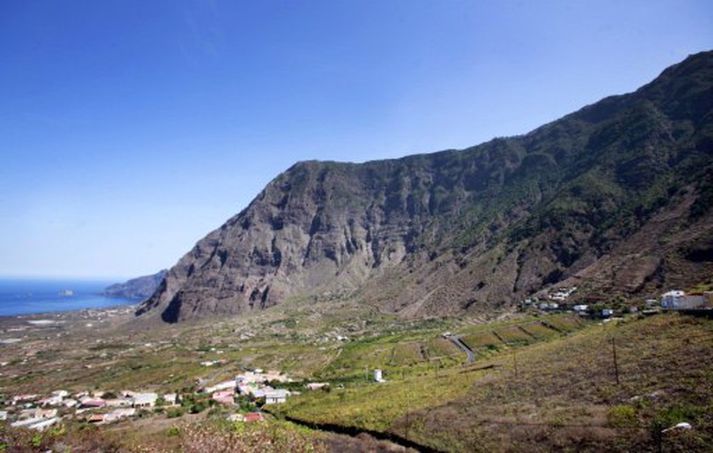 Talsverð ógn stafar af aurskriðum í hlíðum El-Hierro.