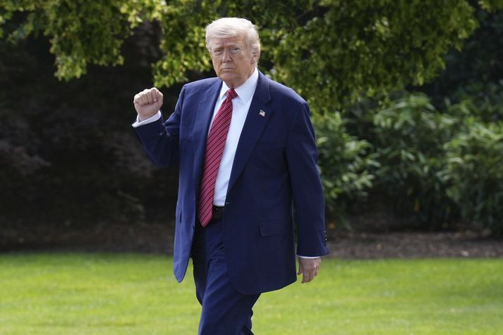 Donald Trump, forseti Bandaríkjanna.