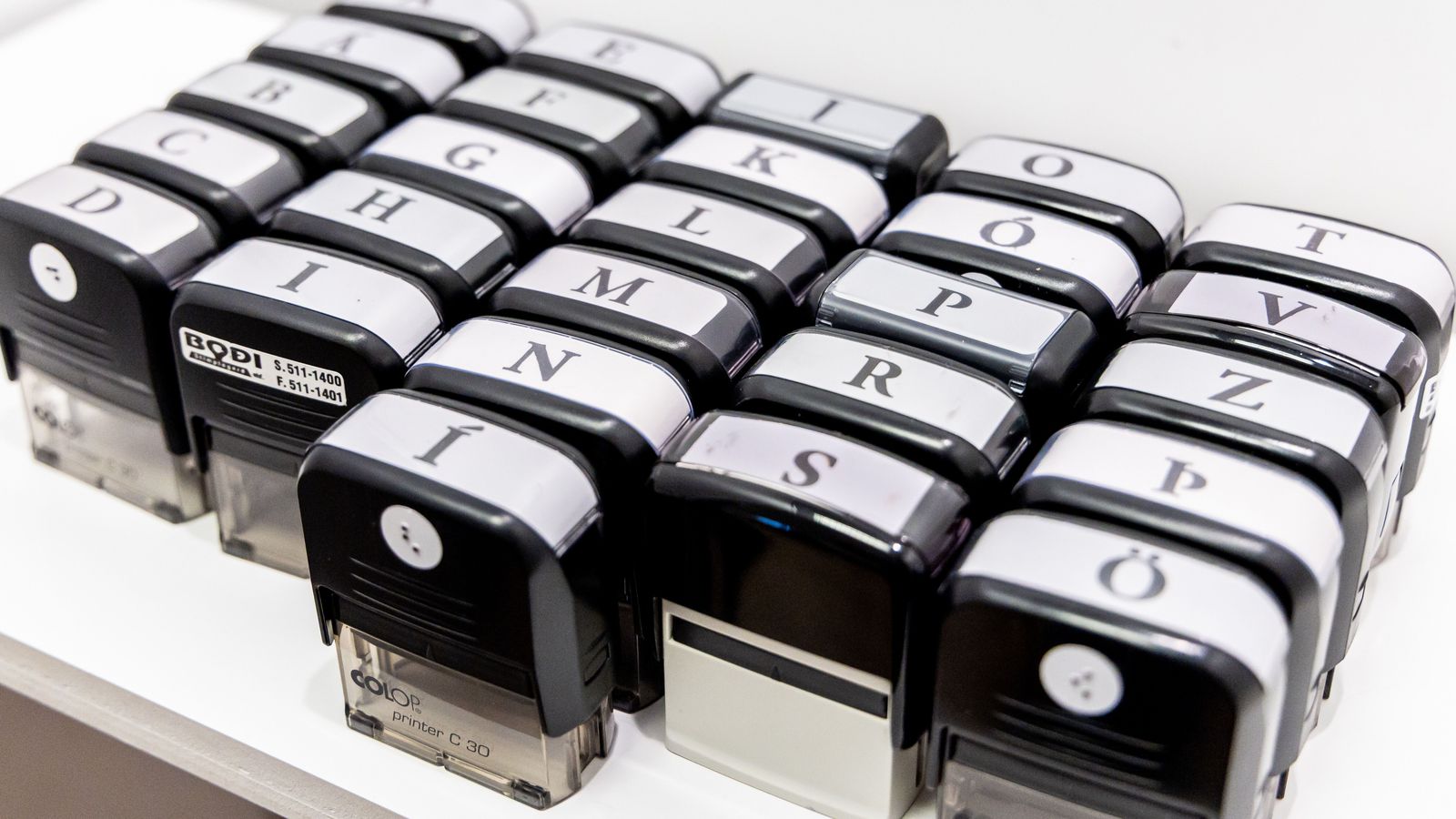 Nánast búin með staf­rófið