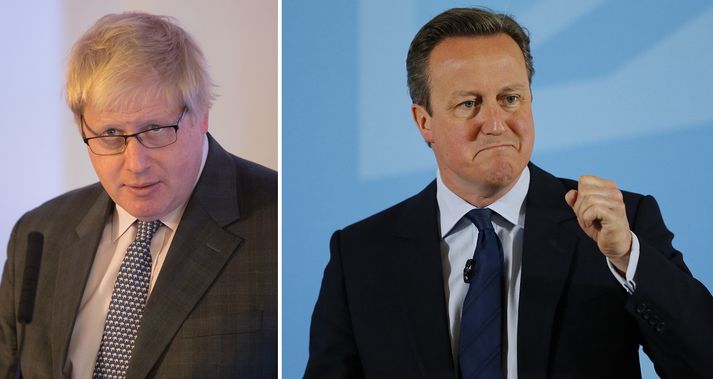 Boris Johnson er ósáttur við David Cameron.