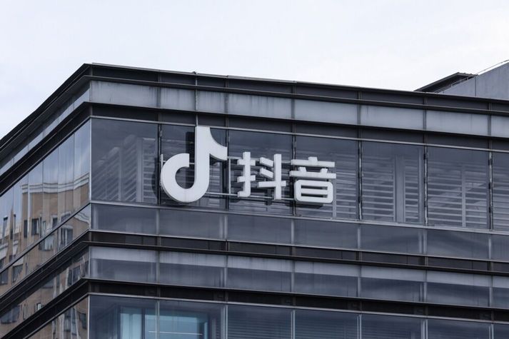 Kínverska fyrirtækið ByteDance á TikTok.