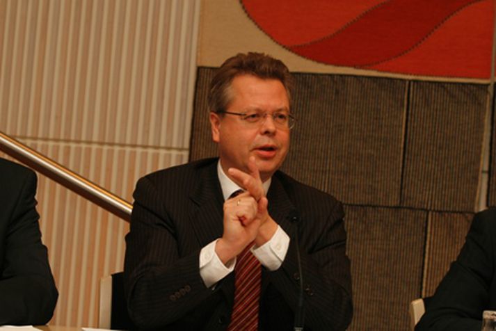 Már Guðmundsson sendi þingmönnum tóninn á fimmtudaginn. Mynd/ GVA.
