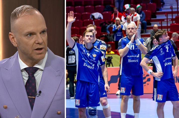 Logi Geirsson var vonsvikinn eins og aðrir landsmenn eftir tapið gegn Króötum í dag.