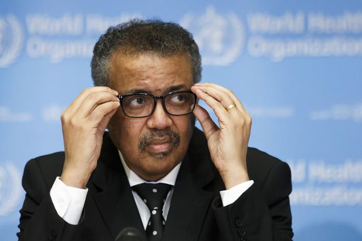 Tedros Adhanom Ghebreyesus, forstjóri Alþjóðaheilbrigðismálastofnunarinnar.