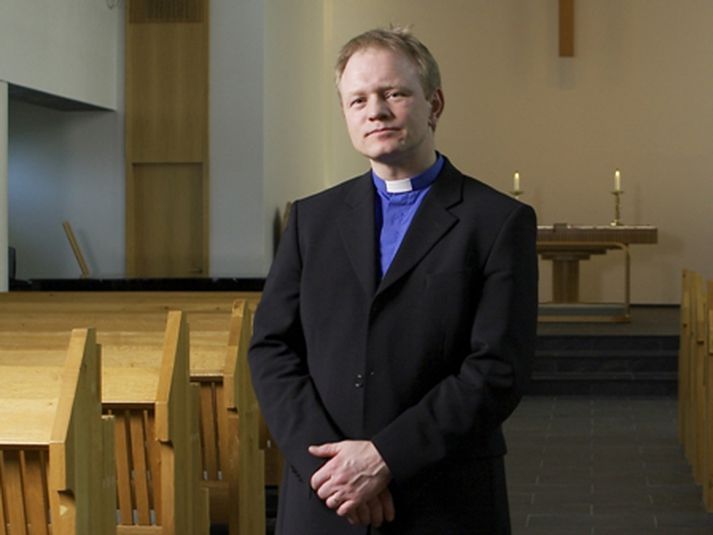Bjarni sem er prestur í Laugarneskirkju sækist eftir 3.-4. í prófkjörinu.