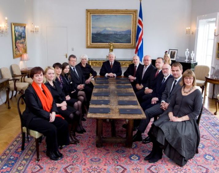 Ríkisstjórnin. Mynd/ Stjórnarráðið.