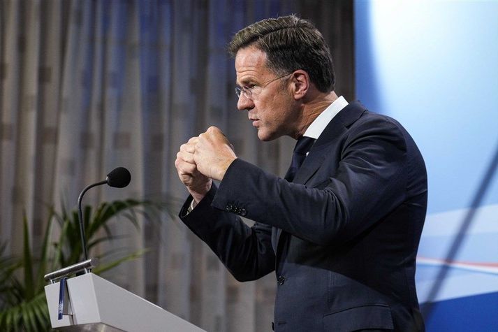 Mark Rutte hefur gegnt embætti forsætisráðherra Hollands frá árinu 2010.