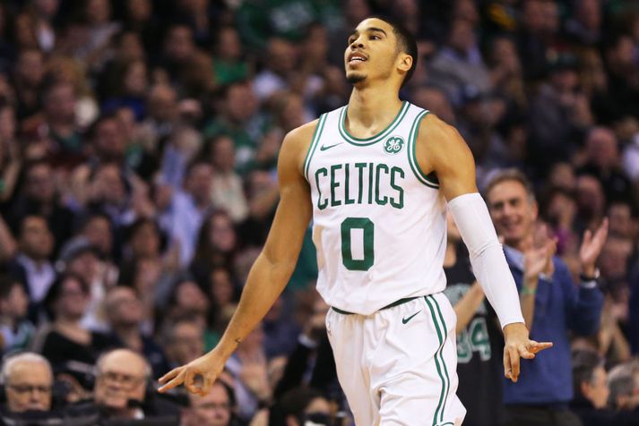 Jayson Tatum er að gera vel á sínu fyrsta ári