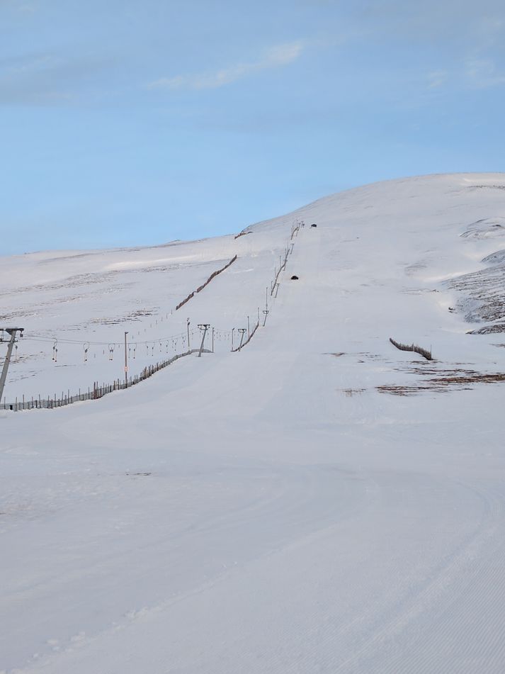 Svona lítur Tindastóll út í dag.