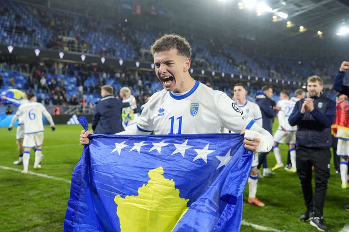 Fisnik Asllani er eftirsóttur framherji. 