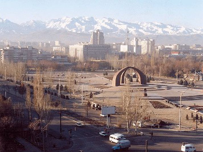 Frá Bishkek höfuðborg Kirgistan.
