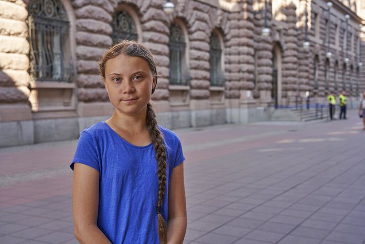 Greta Thunberg segir að sjóferðin á skútunni yfir Atlantshafið verið lengi í minnum höfð.