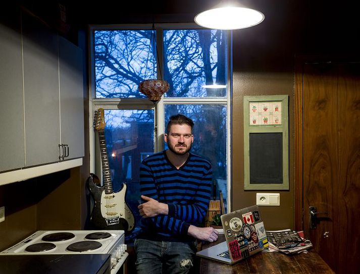 "Þetta hefur verið erfitt en áhugavert ár,“ segir Chris Czechowicz um fyrsta árið sitt á Fróni.