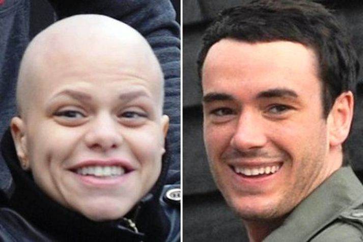 Nýbökuð hjón, Jade Goody og Jack Tweed.
