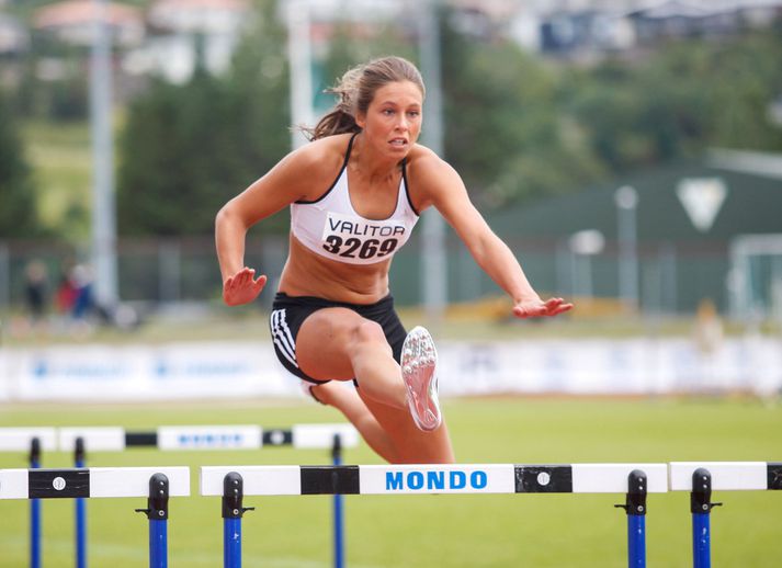 Arna Stefanía Guðmundsdóttir bætti sig í öllum þremur gullgreinunum sínum. 