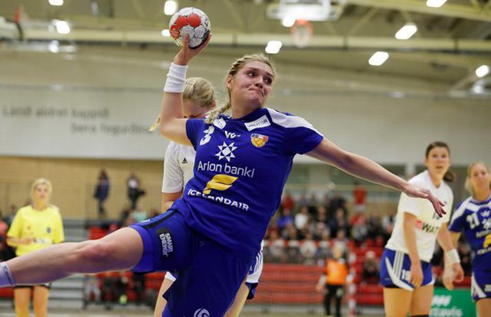 Arna Sif Pálsdóttir skoraði eitt mark.