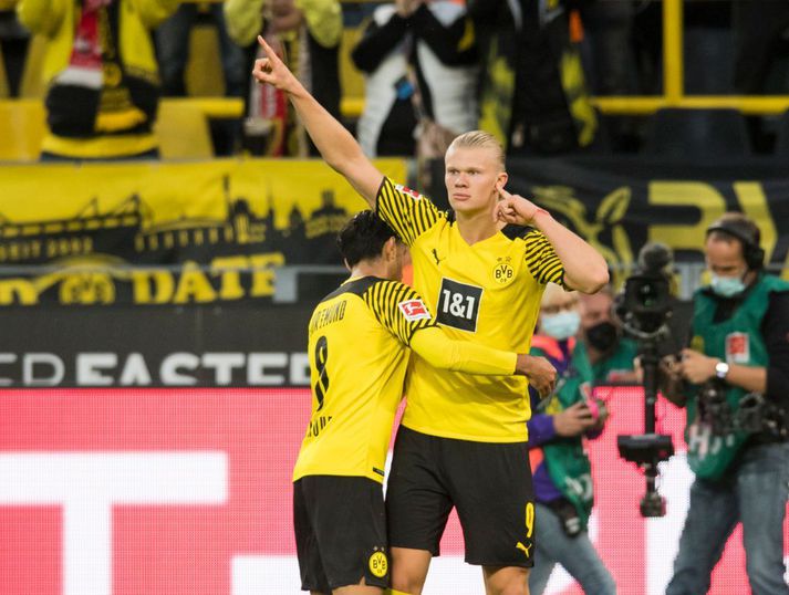 Erling Haaland hefur ekki átt í erfiðleikum með að skora mörk fyrir Dortmund.