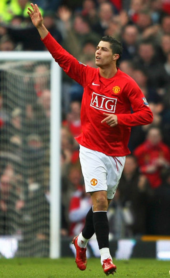 Cristiano Ronaldo, leikmaður Manchester United.