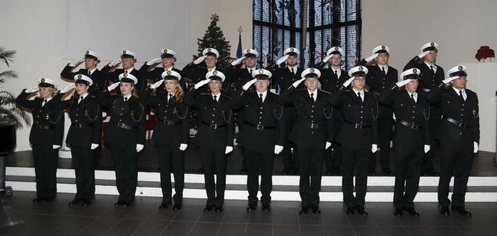 Brautskráningarhópur Lögregluskóla ríksins 2013.
