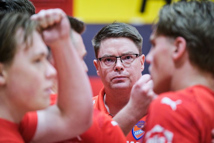 Gunnar Magnússon, þjálfari Hauka.