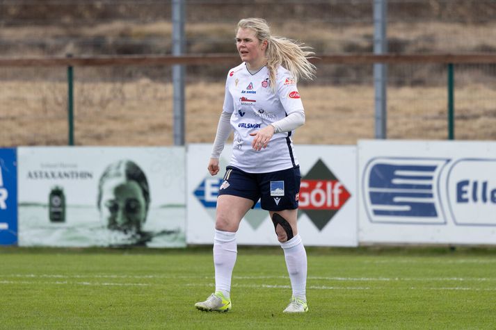 Arna Sif Ásgrímsdóttir er einn besti varnarmaður Bestu deildarinnar.