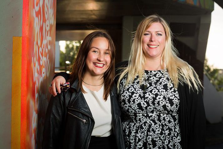 Berglind Sunna Stefánsdóttir og Megan Horan lofa gleði og glaum á Innipúkanum um helgina.
