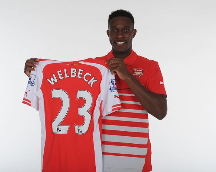 Danny Welbeck mun leika í treyju númer 23 hjá Arsenal.