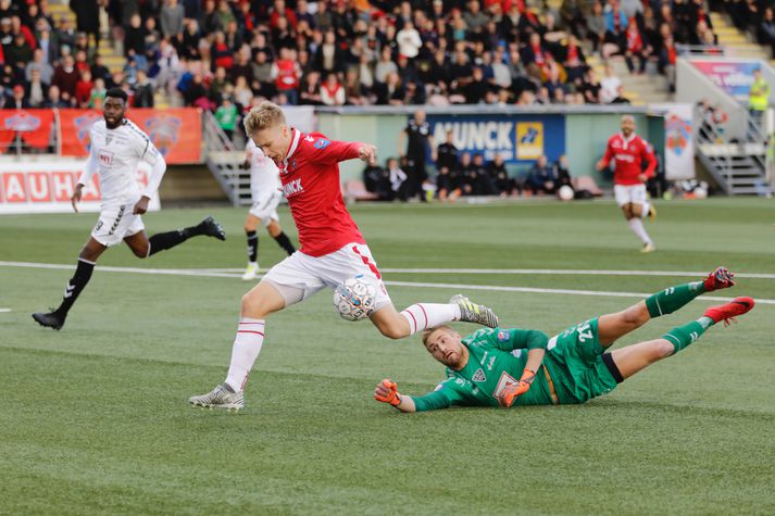 Patrick Pederrsen skorar og skorar og leggur líka upp.