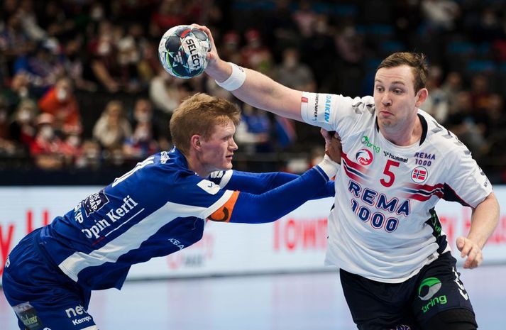 Sander Sagosen er aðalmaður norska landsliðsins og leikmaður Kiel en mun halda heim til nýja ofurliðsins í Noregi, Kolstad, á næsta ári.