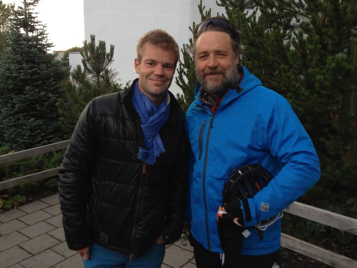 Sölvi Tryggvason heldur mikið uppá Russell Crowe.