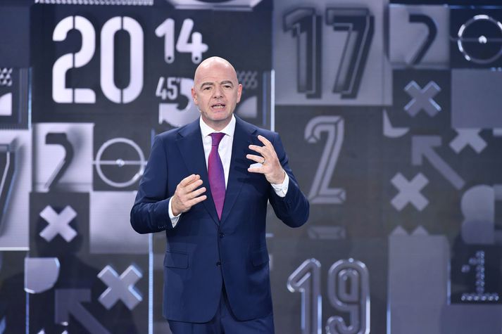 Gianni Infantino er forseti FIFA