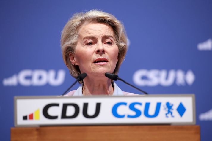Allt stefnir í að Ursula von der Leyen verði áfram forseti framkvæmdastjórnar Evrópusambandsins.