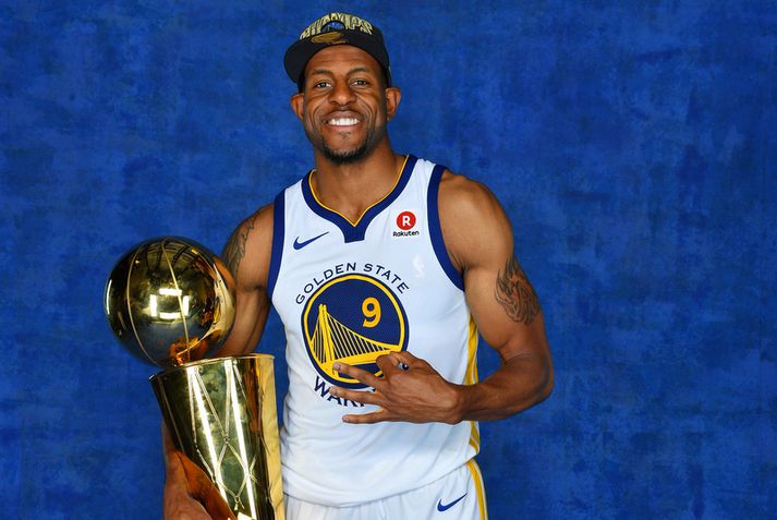 Andre Iguodala vann þrjá meistaratitla með Golden State Warriors.